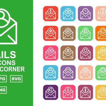 Cross Email Icon Sets 155506