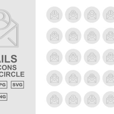 Cross Email Icon Sets 155513