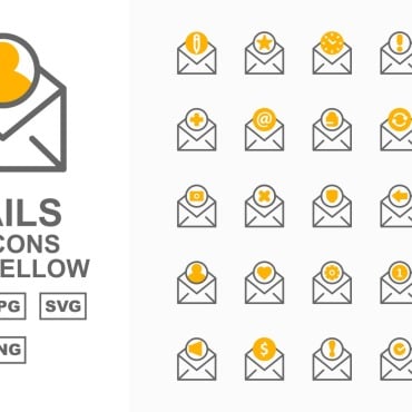 Cross Email Icon Sets 155515