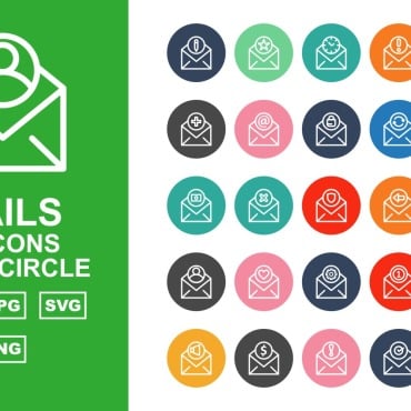 Cross Email Icon Sets 155516