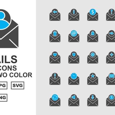 Cross Email Icon Sets 155518