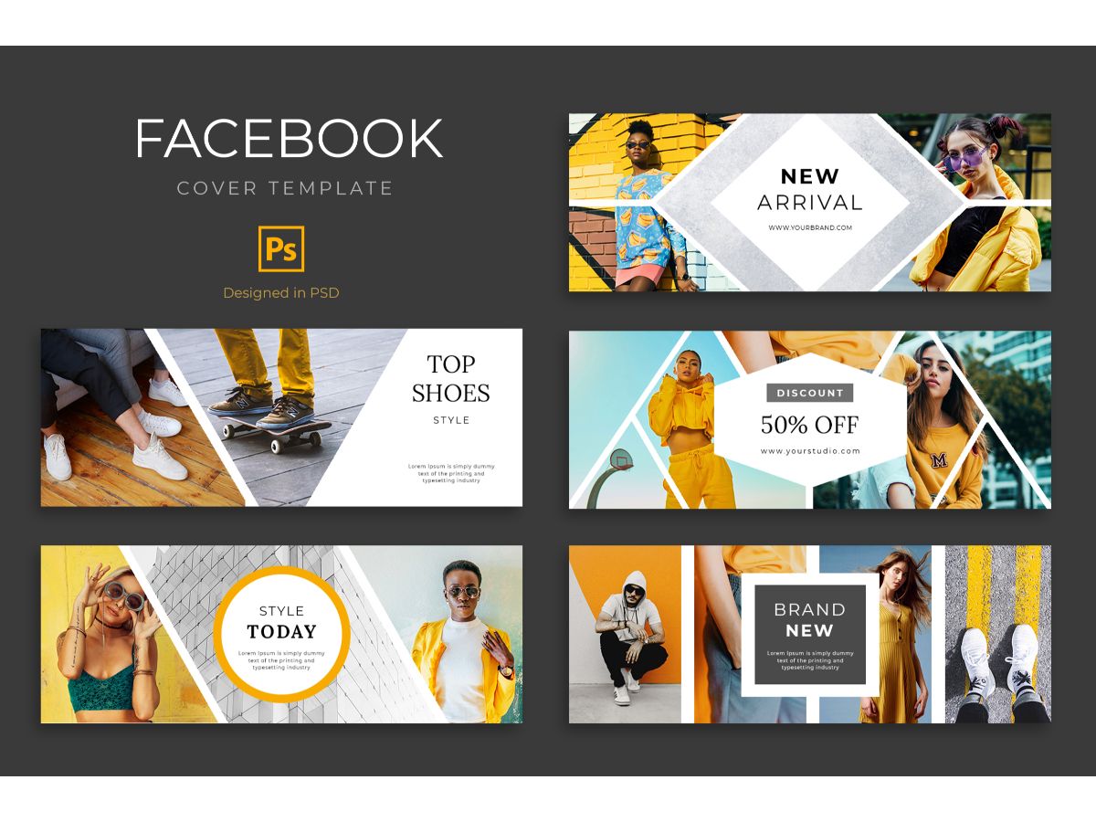 Facebook Template New Arrival for Social Media