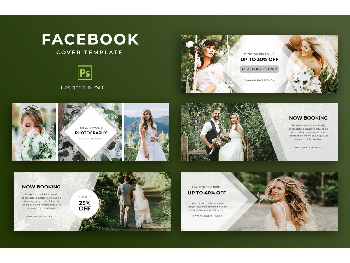 Facebook Template Photography for Social Media