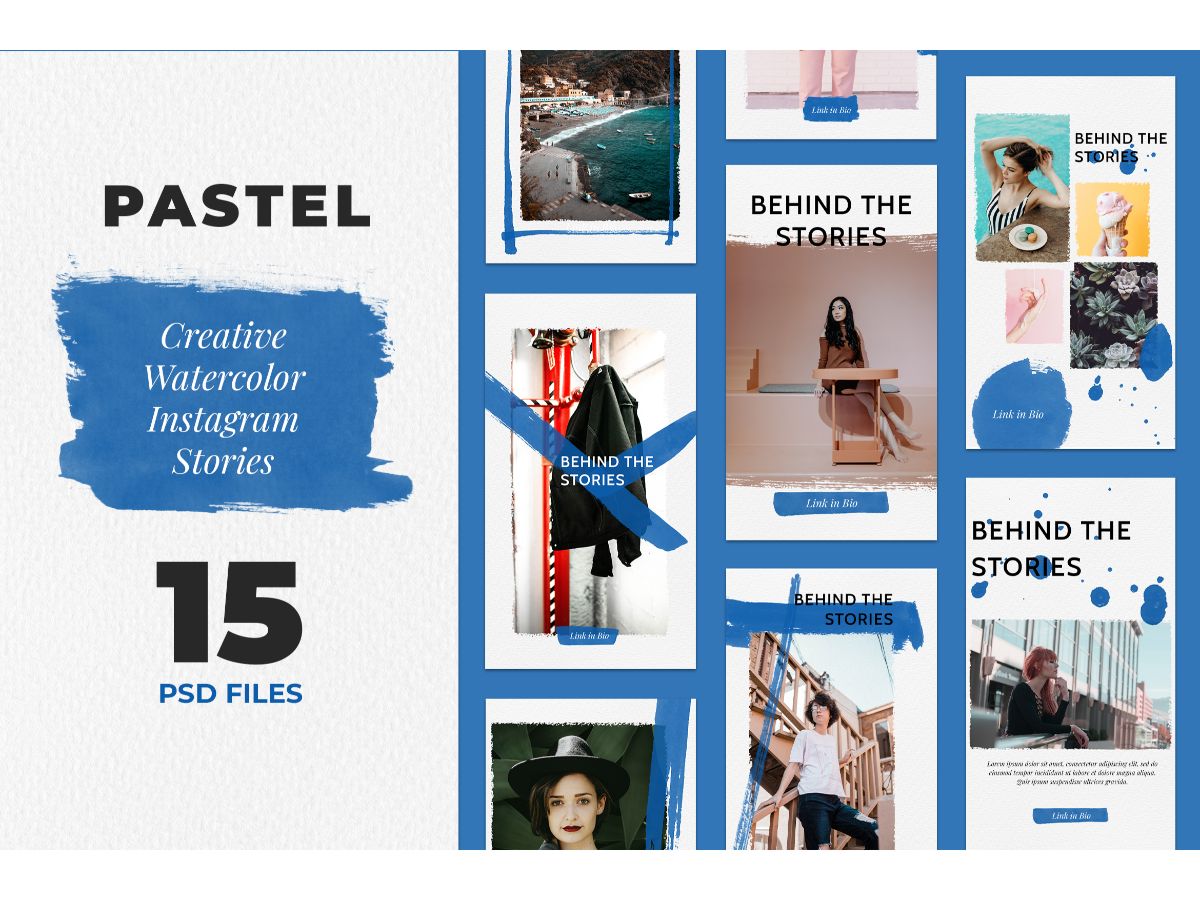 Instagram Template Pastel for Social Media