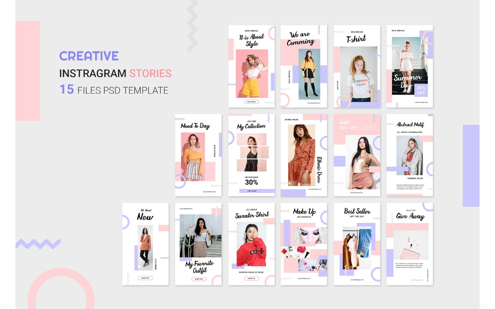 Instagram Template New Arival fashion for Social Media