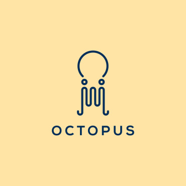 Octopus Kraken Logo Templates 155870