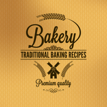 Bread Cake Logo Templates 155890