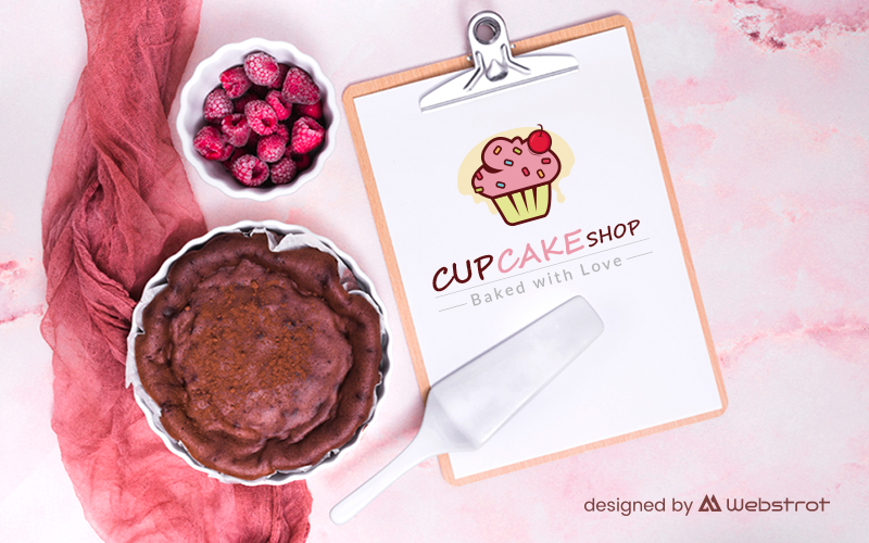 Cupcake Logo template