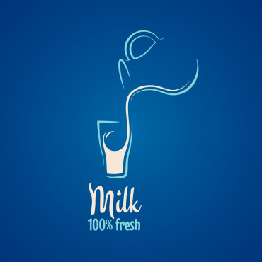 Milk Milky Logo Templates 155967