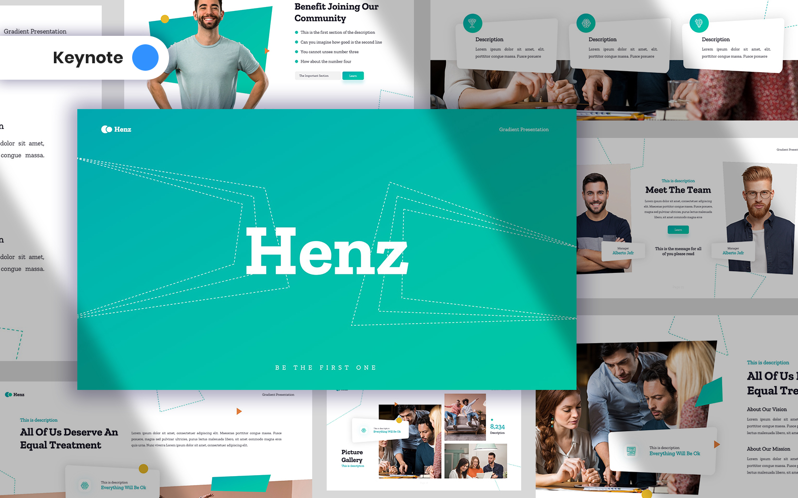 Henz - Keynote template