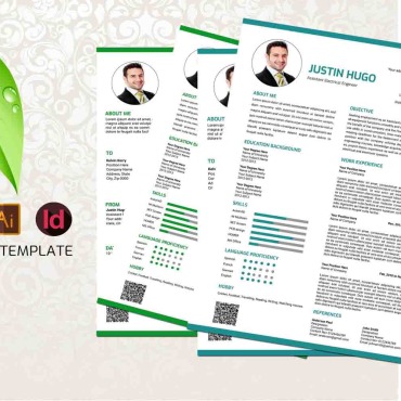 Professional A4 Resume Templates 156247
