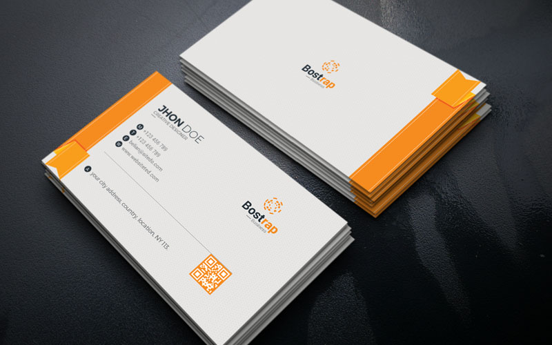 Bostrap -  Business Card - Corporate Identity Template