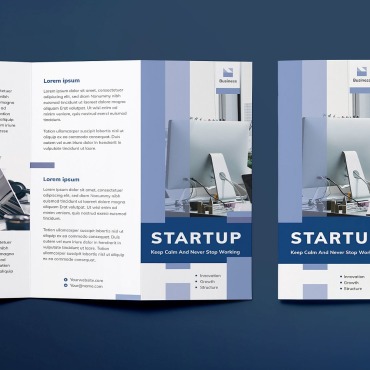 Trifold Template Corporate Identity 156307