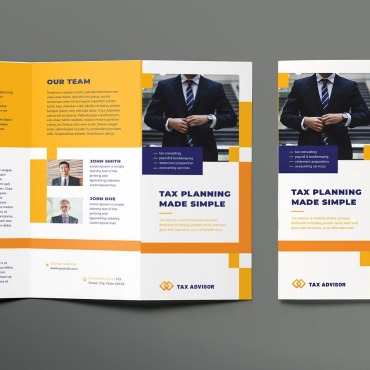 Trifold Template Corporate Identity 156308