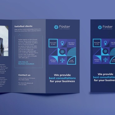 Trifold Template Corporate Identity 156323