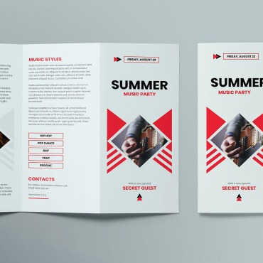 Trifold Template Corporate Identity 156335