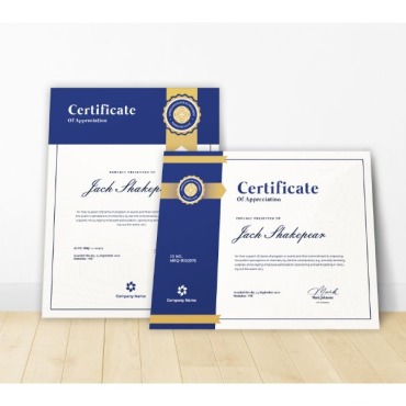 Achievement Acknowledgement Certificate Templates 156376