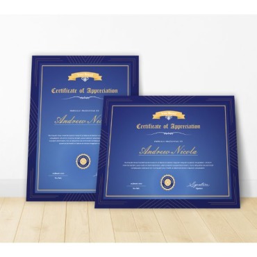 Achievement Acknowledgement Certificate Templates 156382