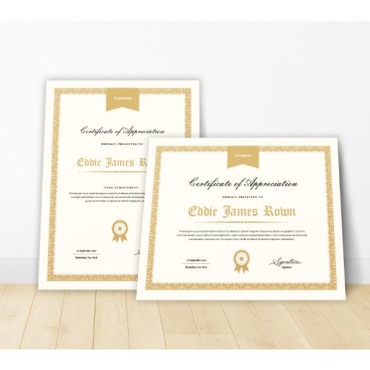 Achievement Acknowledgement Certificate Templates 156384