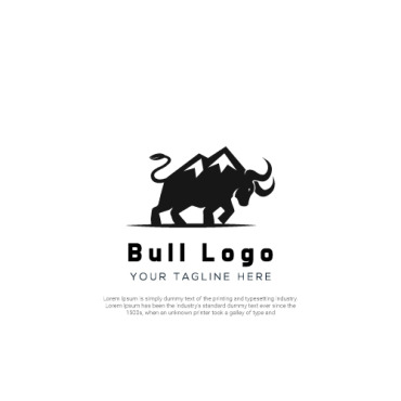 Bull Logo Logo Templates 156439