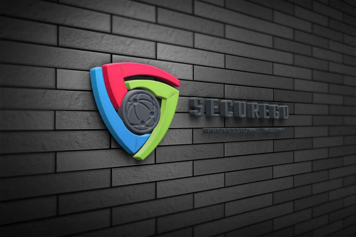 Security Global Shield Logo Template