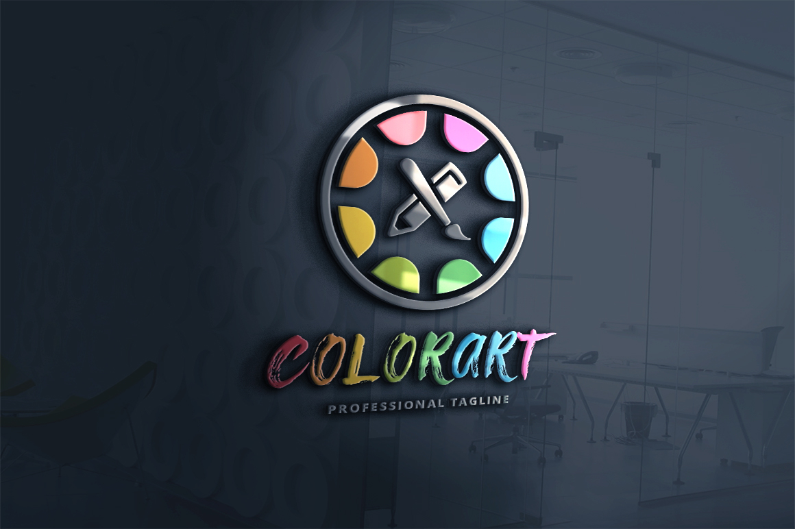 Color Art Logo Template