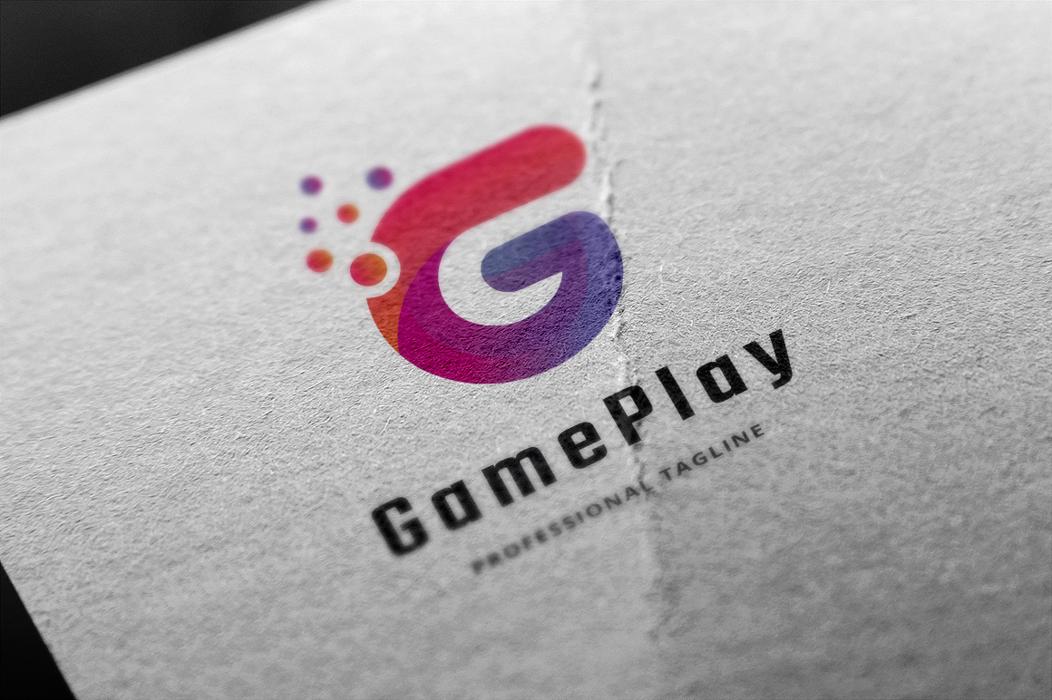Game Play - Letter G Logo Template