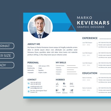 Brochure Resume Resume Templates 156676