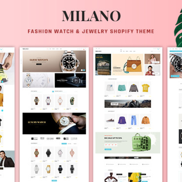 Jewelry Watch Shopify Themes 156701