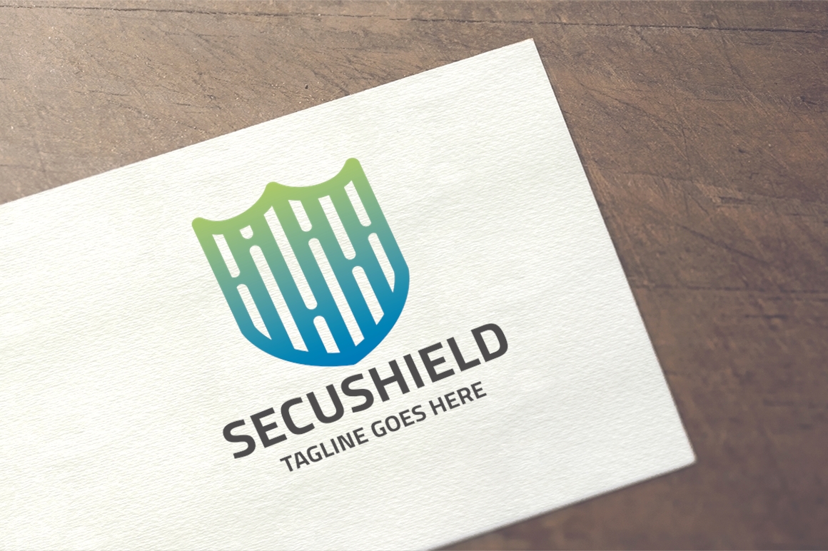 Security Shield Logo Template