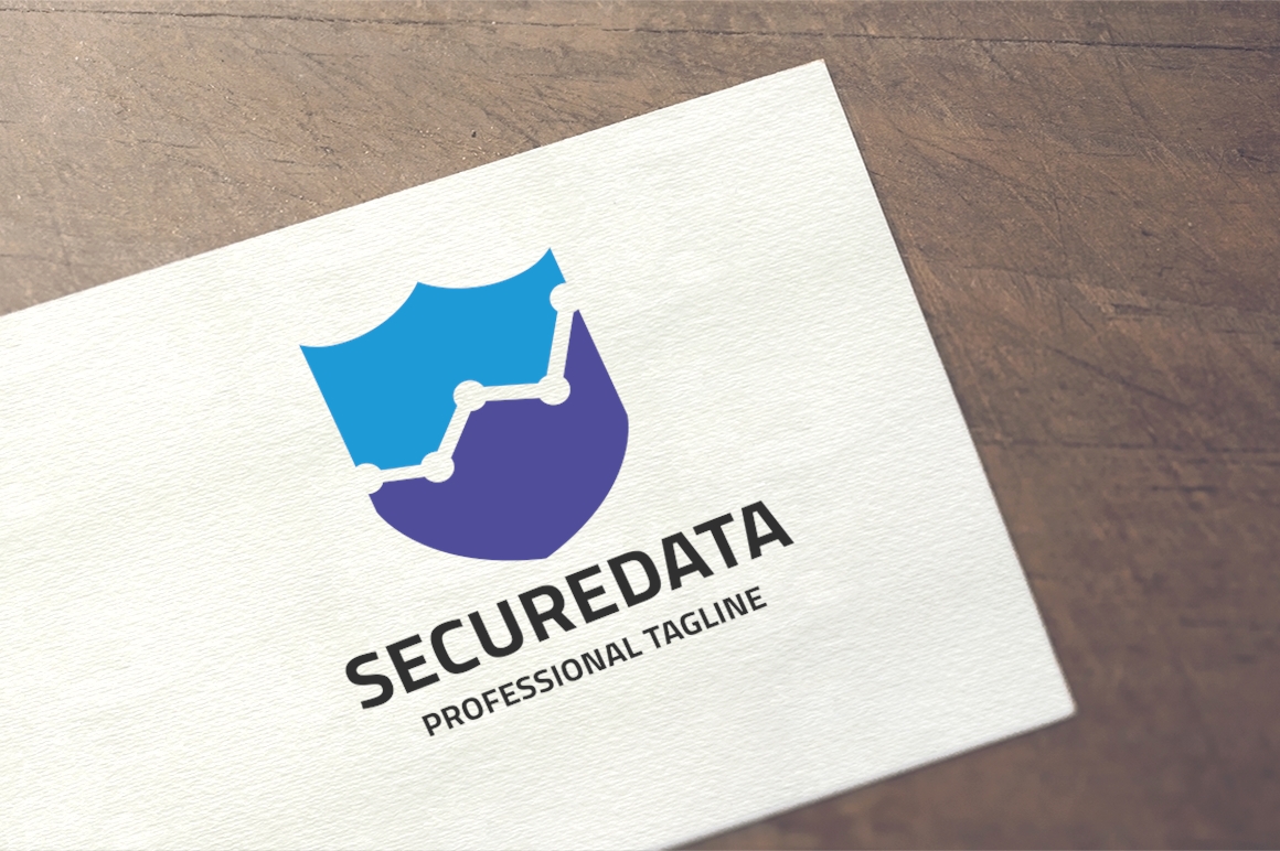 Secure Data Logo Template