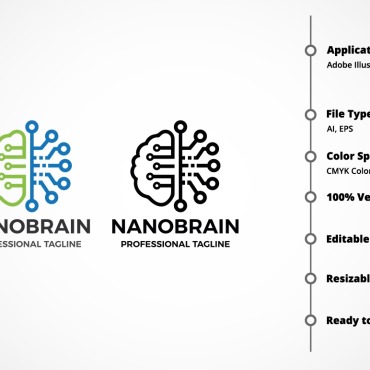 Brain Brainstorm Logo Templates 157190