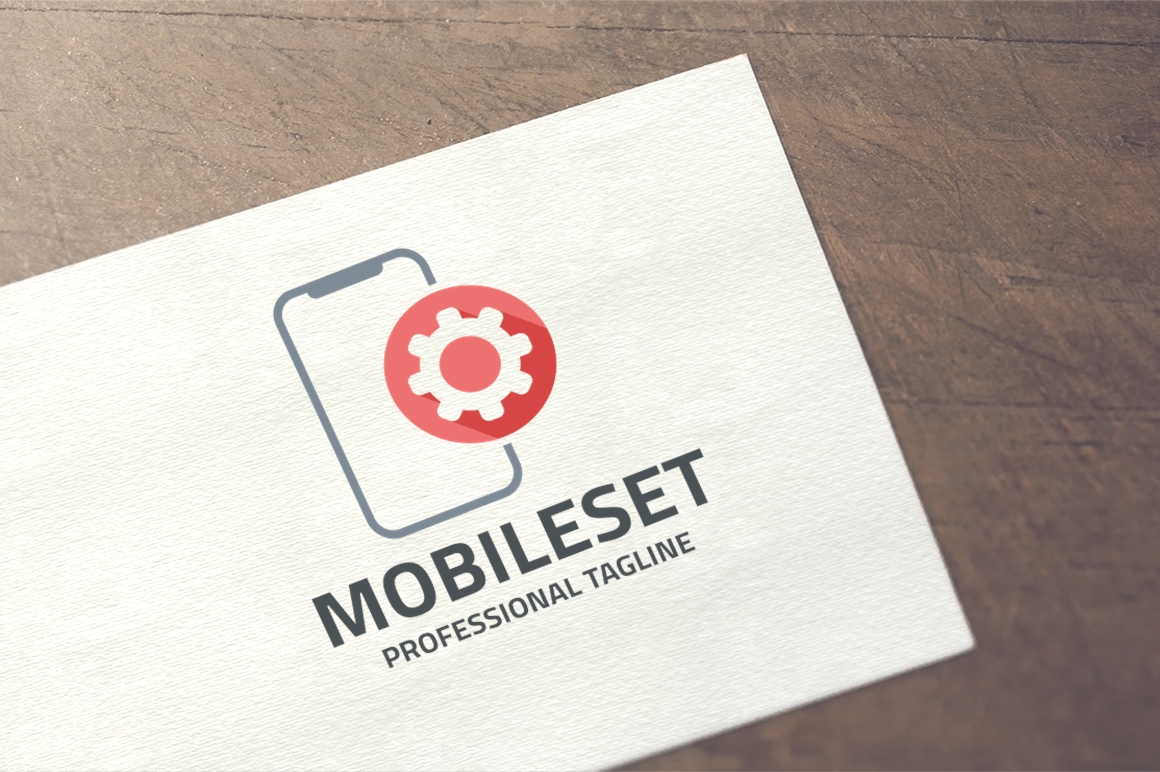 Mobile Services Logo Template