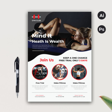 Gym Template Corporate Identity 157409