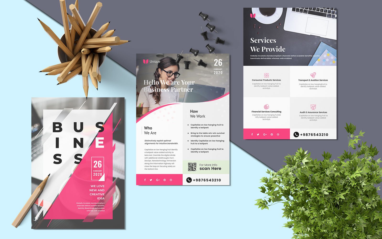 Business Flyer - Corporate Identity Template