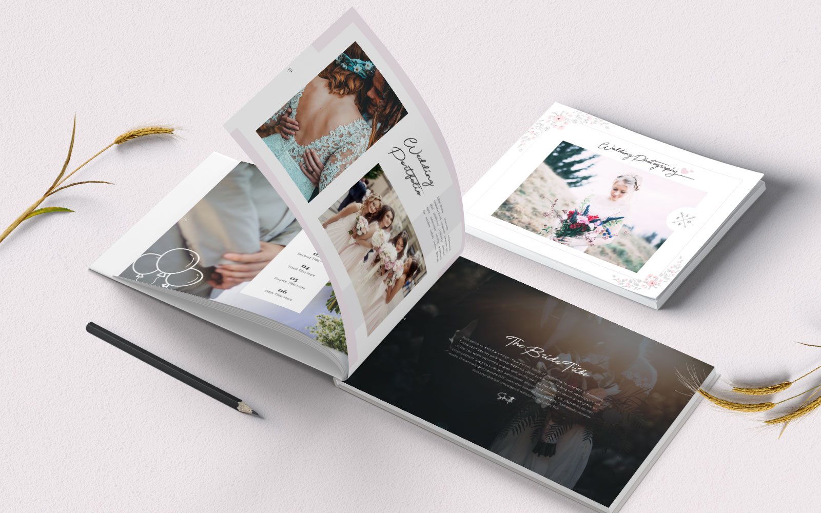 Graphic Designer Portfolio Brochure - Corporate Identity Template