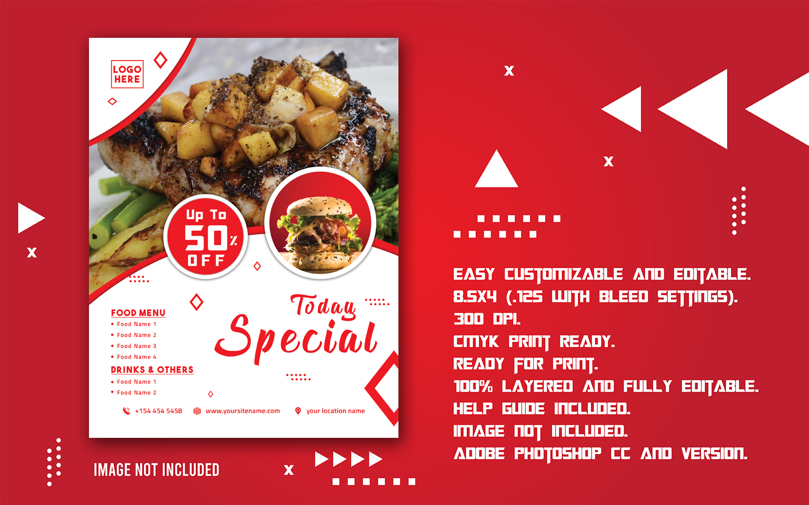 Special Promotional Food Offer Corporate