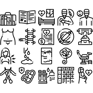 Hospital Collection Icon Sets 157807