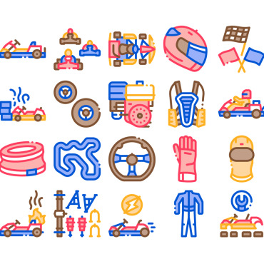 Motorsport Collection Icon Sets 157813