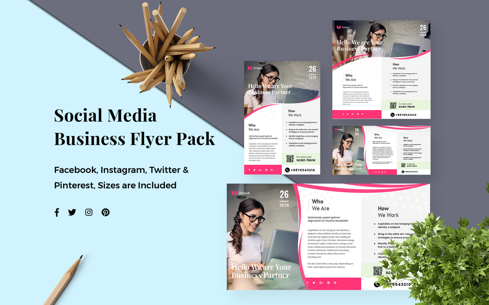 Business Pack Social Media Template