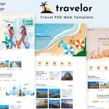 Operatortraveltravel Agencytravel PSD Templates 157882