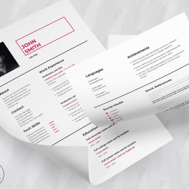 Template Word Resume Templates 157898