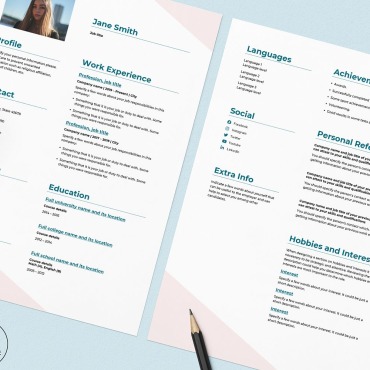 Template Word Resume Templates 157899