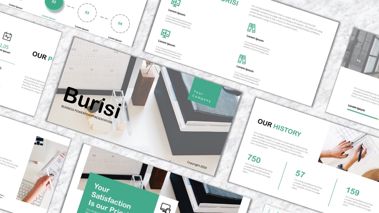 Burisi PowerPoint template