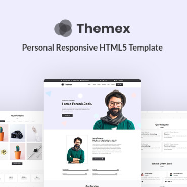 Developer Photographers Landing Page Templates 157946