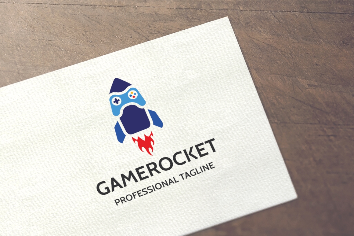 Game Rocket Logo Template