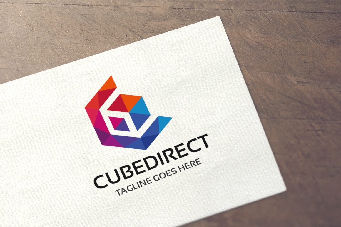 Cube Direct Logo Template