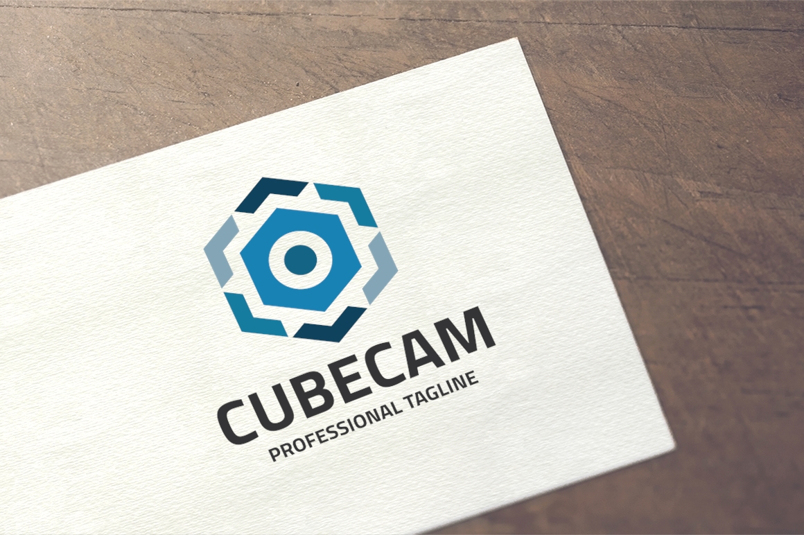 Cube Cam Logo Template