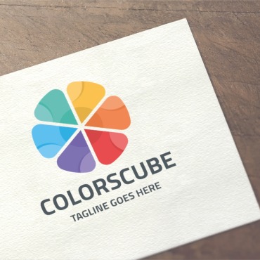 Colorful Cube Logo Templates 158029