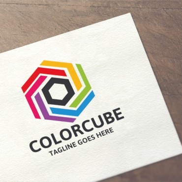 Colorful Cube Logo Templates 158031